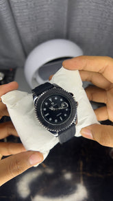 Proking Strap Silver Dial ( Silicon Strap with date working