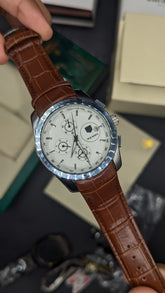 True W ChornoGraph Working | Premium Leather Watch