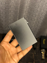 Pop-Up Card Holder ( Black Metal )