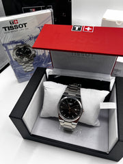 Tissot PRX Plain Black Dial
