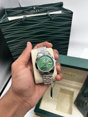 RLX Green DateJust Oyester