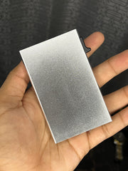 Pop-Up Card Holder ( Silver Metal )