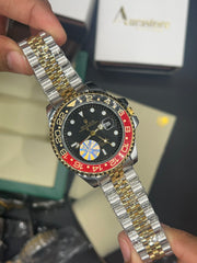 GMT Premium Stainless Steel Watch | Water Proof