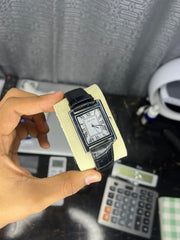 Cartier Leather Strap ( Black - White )