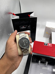 Tissot PRX Black Textured