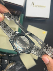 GMT Premium Stainless Steel Watch | Water Proof