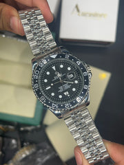 GMT Premium Stainless Steel Watch | Water Proof