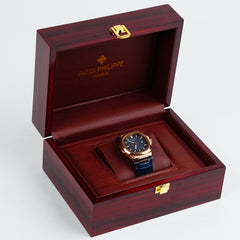 Patek Phillipe Leather ( Blue Copper )