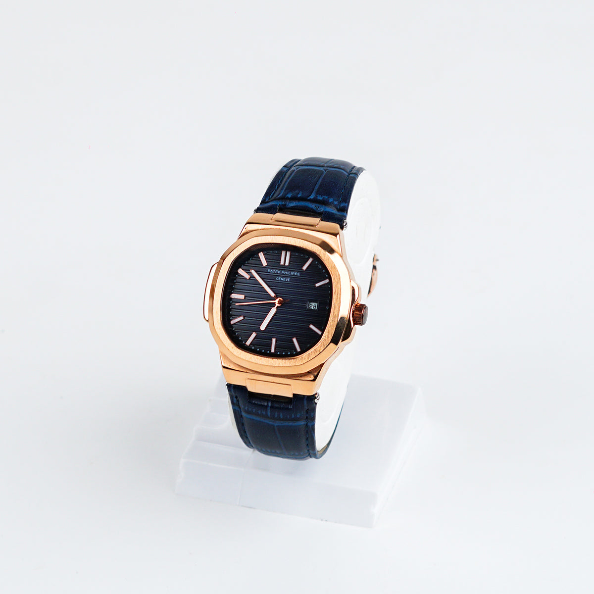 Patek Phillipe Leather ( Blue Copper )