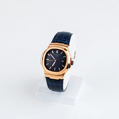 Patek Phillipe Leather ( Blue Copper )