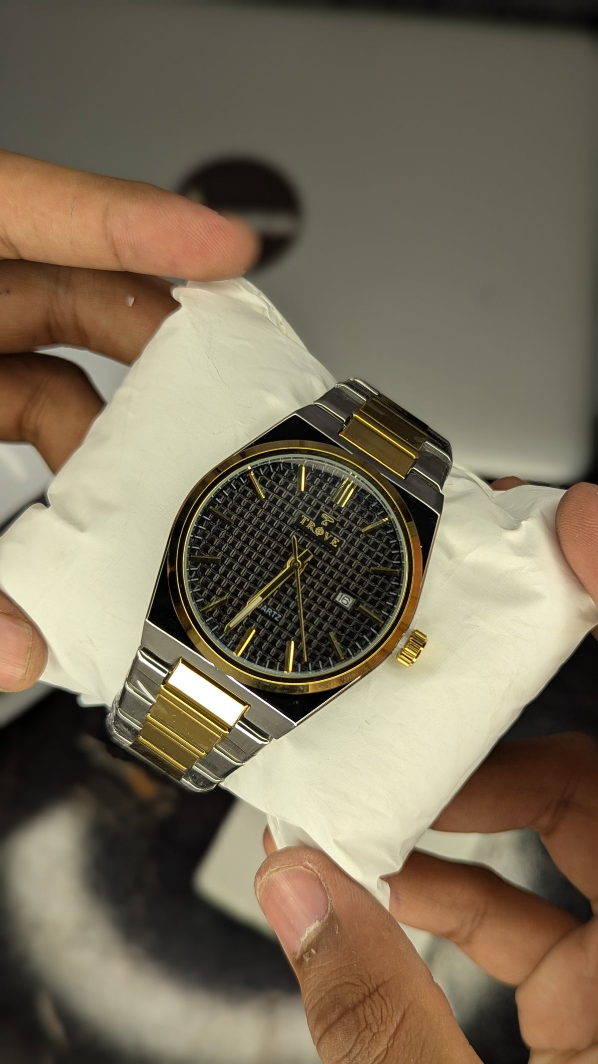Two Tone Black Dial Trove PRX ( Heavy Weight)