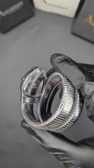 Silve Ladies Snake Watch