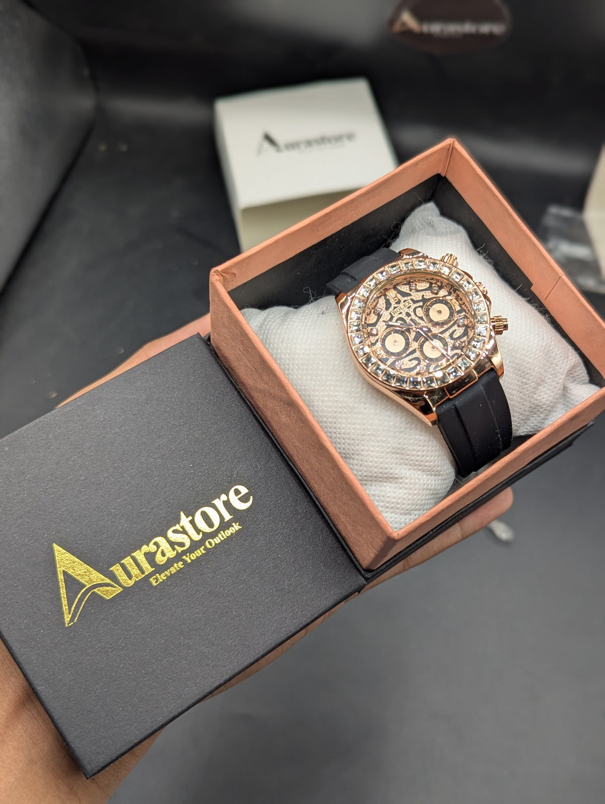 RLX Chronograph working Stone