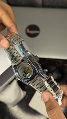 TROVE PRX SILVER-Green Dial ( Heavy Weight)