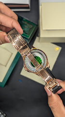 RLX Yatch Master Premium Silicone Strap | Stainless Steel Dial